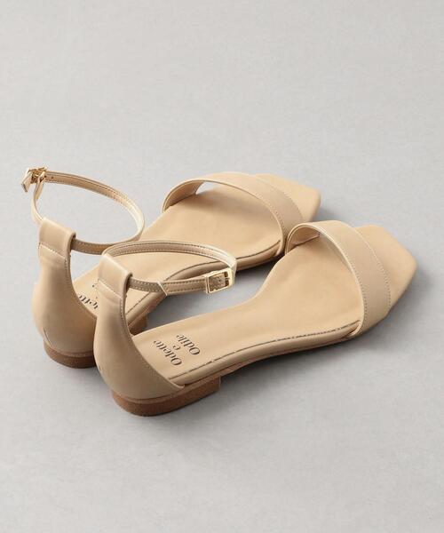 ODETTE E ODILE（オデットエオディール）の「【WEB限定】O ワンベルトフラット サンダル10●↑（サンダル・レディース・ベージュ/ブラウン/オフホワイト/ブラック/オレンジ/ライトブルー・24cm/24.5cm/22cm/22.5cm/23cm/25cm/23.5cm）」の11枚目の写真