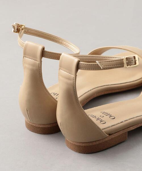 ODETTE E ODILE（オデットエオディール）の「【WEB限定】O ワンベルトフラット サンダル10●↑（サンダル・レディース・ベージュ/ブラウン/オフホワイト/ブラック/オレンジ/ライトブルー・24cm/24.5cm/22cm/22.5cm/23cm/25cm/23.5cm）」の9枚目の写真