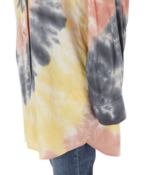 Ungrid（アングリッド）の「ビッグルーズタイダイシャツ（シャツ/ブラウス・レディース・パープル/ピンク・FREE）」の12枚目の写真