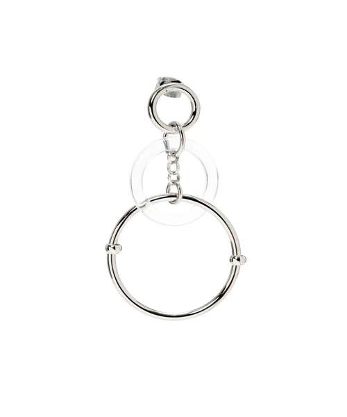 Newlyme（ニューリーミー）の「コンビネーションリングピアス（ピアス（両耳用）・レディース・その他/ブラック×シルバー/ホワイト×シルバー・FREE）」の3枚目の写真