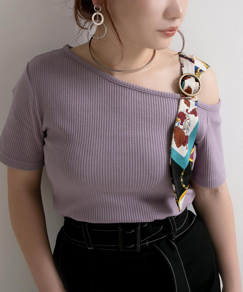 Newlyme（ニューリーミー）の「コンビネーションリングピアス（ピアス（両耳用）・レディース・その他/ブラック×シルバー/ホワイト×シルバー・FREE）」の6枚目の写真