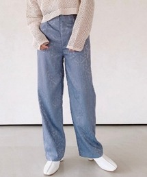 VANNIE U | VANNIE U ツヤっぽジャガードパンツ(その他パンツ)