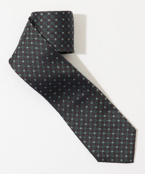 シルク フォーマルスーツ 小物 パターンタイ ネクタイ Tomorrowland トゥモローランド のファッション シルク Fiorio 新作からsaleアイテム等お得な商品満載 ネクタイ