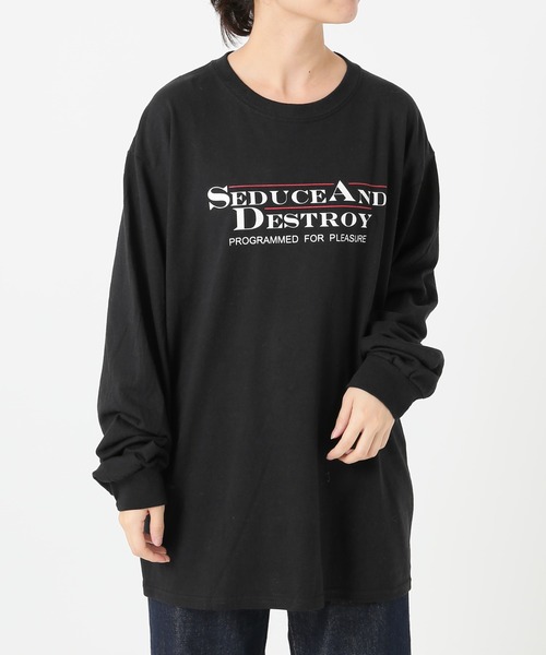 SLOBE IENA（スローブイエナ）の「【 SELENAHELIOS×SLOBE 】ロゴ TEE【手洗い可能】◆（Tシャツ/カットソー・レディース・ホワイト/ブラック・FREE）」の4枚目の写真