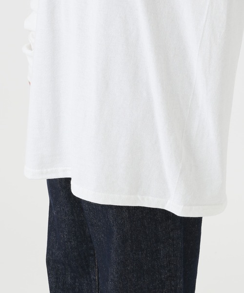 SLOBE IENA（スローブイエナ）の「【 SELENAHELIOS×SLOBE 】ロゴ TEE【手洗い可能】◆（Tシャツ/カットソー・レディース・ホワイト/ブラック・FREE）」の15枚目の写真