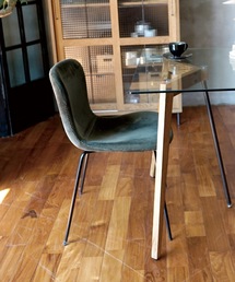 a.depeche(AfyV)zip design chair corduroy OLIVE / fUC`FA R[fC(Ƌ)