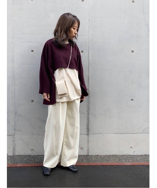 パンツ RETRO ROUND SLIT PANTS NOUNLESS - 【残り一点】Retro Round Slit Pants | ACRMTSM