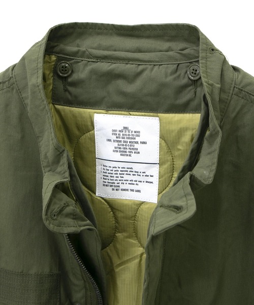 HOUSTON（ヒューストン）の「HOUSTON/ヒューストン M-65 PARKA WITH