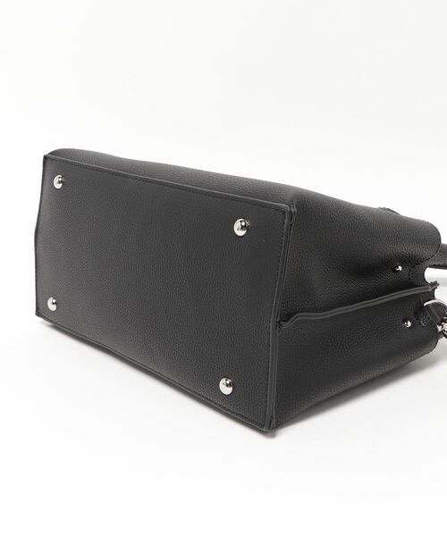 artemis by DIANA（アルテミスバイダイアナ）の「異素材コンビ２WAYミニバッグ（ハンドバッグ・レディース・イエロー/ブラック/ベージュ/ホワイト/グレー・FREE）」の9枚目の写真