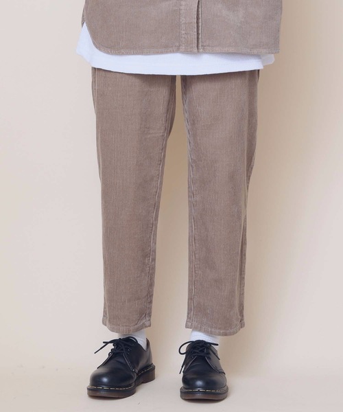 KANGOL(カンゴール)の「【KANGOL/カンゴール】コーデュロイ イージーパンツ ワイドパンツ テーパードシルエット(その他パンツ・レディース・ベージュ/ブラウン・MEDIUM/LARGE)」の12枚目の写真