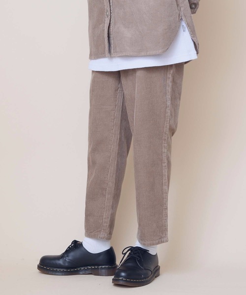 KANGOL(カンゴール)の「【KANGOL/カンゴール】コーデュロイ イージーパンツ ワイドパンツ テーパードシルエット(その他パンツ・レディース・ベージュ/ブラウン・MEDIUM/LARGE)」の13枚目の写真