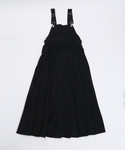WC（ダブル シー）の「WC/プリーツロングジャンスカ（ジャンパースカート・レディース・ブラウン/ブラック・FREE）」の7枚目の写真