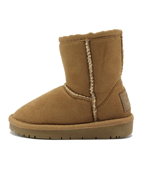 B:MING by BEAMS（ビーミングバイビームス）の「□ビーミング by ビームス / KIDSフェイクムートンブーツ（ブーツ・キッズ・ブラウン系その他/ネイビー・21/15 /22/17/20/19/16/18）」の7枚目の写真