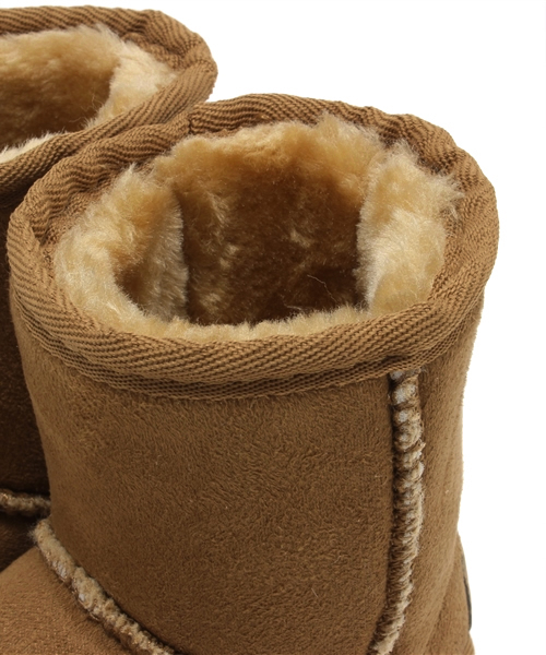 B:MING by BEAMS（ビーミングバイビームス）の「□ビーミング by ビームス / KIDSフェイクムートンブーツ（ブーツ・キッズ・ブラウン系その他/ネイビー・21/15 /22/17/20/19/16/18）」の12枚目の写真