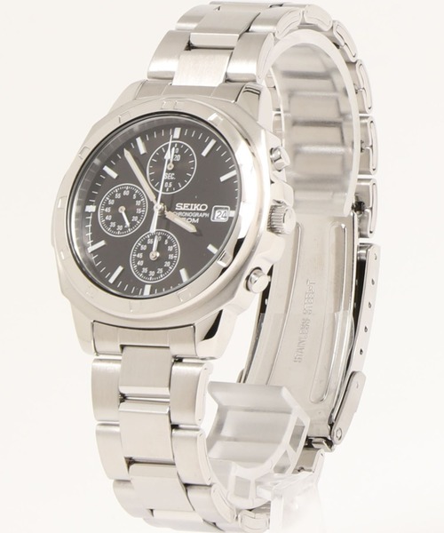 SEIKO（セイコー）の「SEIKO セイコー/ 5気圧防水 日本製クォーツ クロノグラフ メタルベルト ラウンドフェイス アナログ腕時計 /// SNDシリーズ（アナログ腕時計・メンズ・ダークグリーン/レッド/シルバー/イエロー/シルバー×ブラック/シルバー×ブルー/ブラック×シルバー・FREE）」の21枚目の写真