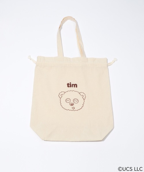 Heather（ヘザー）の「ティム/Tim/キンチャクトート　932576（トートバッグ・レディース・ホワイト系その他・ONE SIZE）」の2枚目の写真