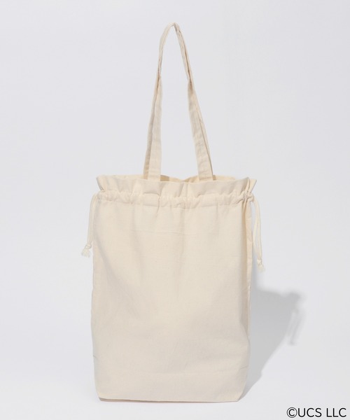 Heather（ヘザー）の「ティム/Tim/キンチャクトート　932576（トートバッグ・レディース・ホワイト系その他・ONE SIZE）」の7枚目の写真