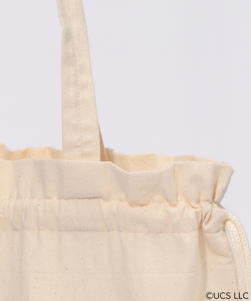 Heather（ヘザー）の「ティム/Tim/キンチャクトート　932576（トートバッグ・レディース・ホワイト系その他・ONE SIZE）」の8枚目の写真