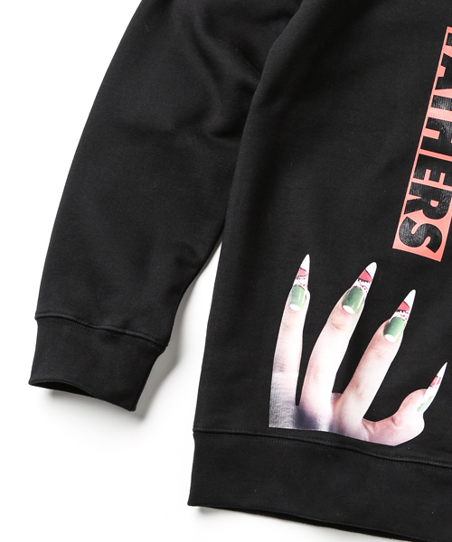 RAF SIMONS（ラフシモンズ）の「Regular fit sweater with NAILS（スウェット・メンズ・ブラック・LARGE/MEDIUM/SMALL）」の9枚目の写真