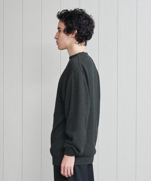 BEAUTY&amp;YOUTH UNITED ARROWS - B&amp;Y ユナイテッドアローズ H カーディガン シャツ ニット 半袖 黒 H BEAUTY&YOUTH UNITED ARROWS（エイチビューティーアンドユース