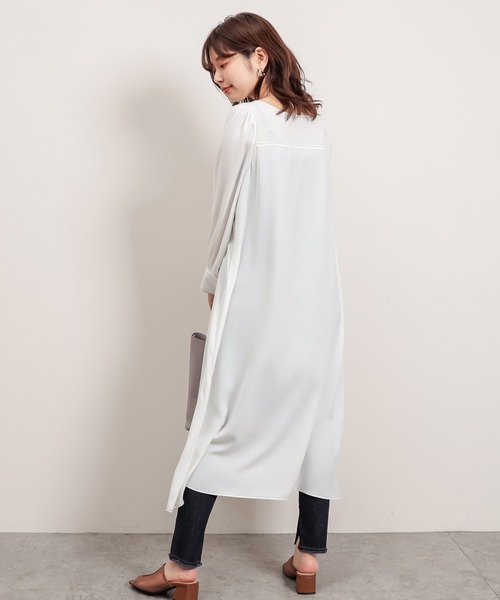 natural couture（ナチュラルクチュール）の「360度ストレッチスキニー（デニムパンツ・レディース・インディゴブルー/ブルー/アイボリー・SMALL/MEDIUM）」の7枚目の写真