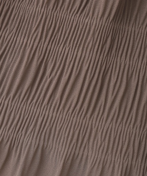 libelle more（リベル モア）の「シフォンジョーゼット　マジョリカプリーツスカート（スカート・レディース・ブルー/ブラック/ピンク/モカ/グレイッシュベージュ・L/M）」の21枚目の写真