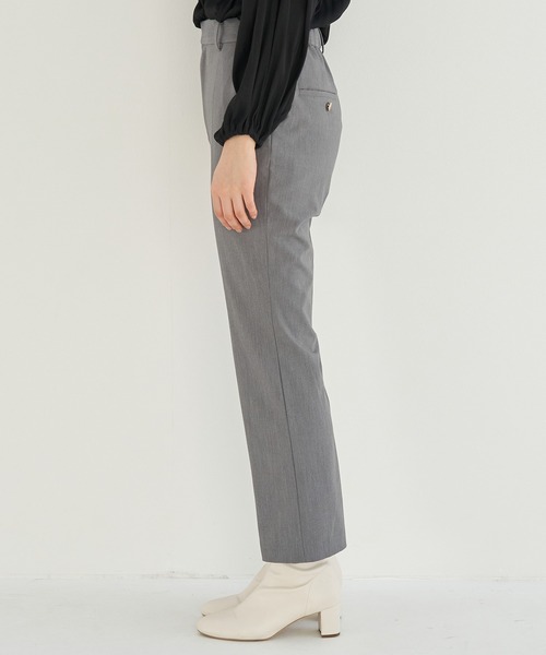 ROPE' PICNIC(ロペピクニック)の「【emur】スリットテーパードパンツ(その他パンツ・レディース・ベージュ系その他/サックスブルー/グレー・40/38)」の16枚目の写真