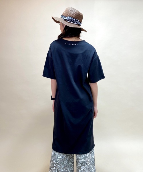 BILLABONG（ビラボン）の「BILLABONG/ビラボン　水陸両用無地Tシャツワンピース  BB013-855（ワンピース・レディース・ブルー/ブラック/ブラウン・M/L）」の17枚目の写真