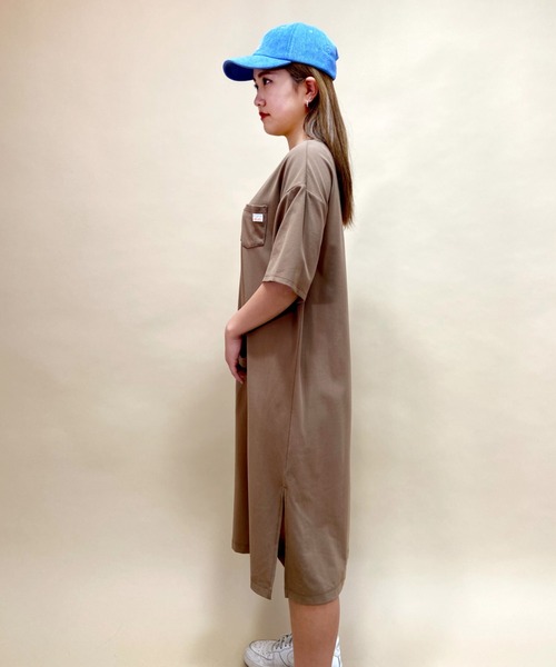 BILLABONG（ビラボン）の「BILLABONG/ビラボン　水陸両用無地Tシャツワンピース  BB013-855（ワンピース・レディース・ブルー/ブラック/ブラウン・M/L）」の16枚目の写真