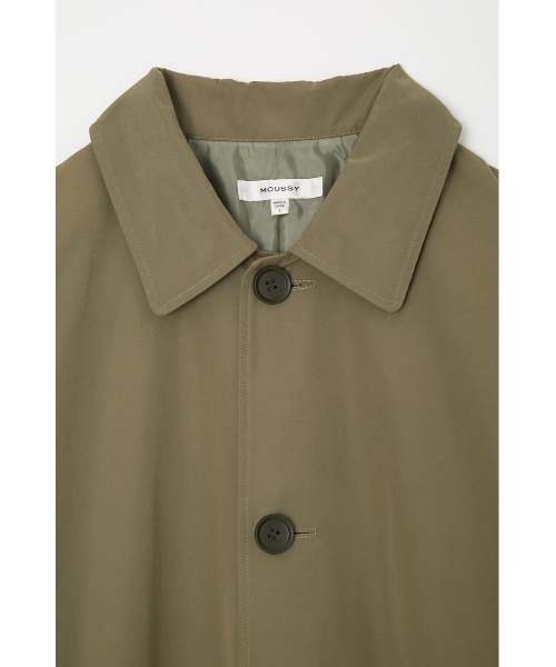 MOUSSY BACK DRAPE DOLMAN スプリングコート ネイビー 1 MOUSSY BACK DRAPE DOLMAN コート ネイビー - メルカリ