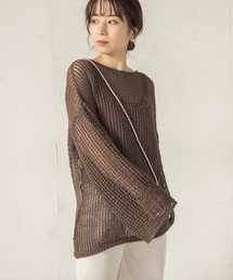 CAPRICIEUX LE'MAGE | メッシュチュニック(シャツ/ブラウス)