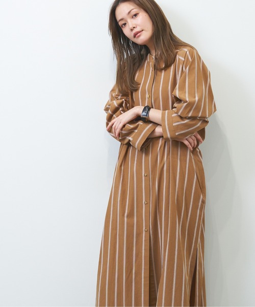 HERENCIA（ヘレンチア）の「マルチストライプ タックイージーパンツ（セットアップ可）（その他パンツ・レディース・ホワイト系その他/ベージュ系その他・MEDIUM）」の14枚目の写真