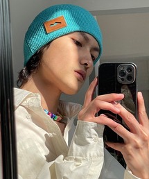 【MASONPRINCE】8 color brand logo knit cap MZ2029