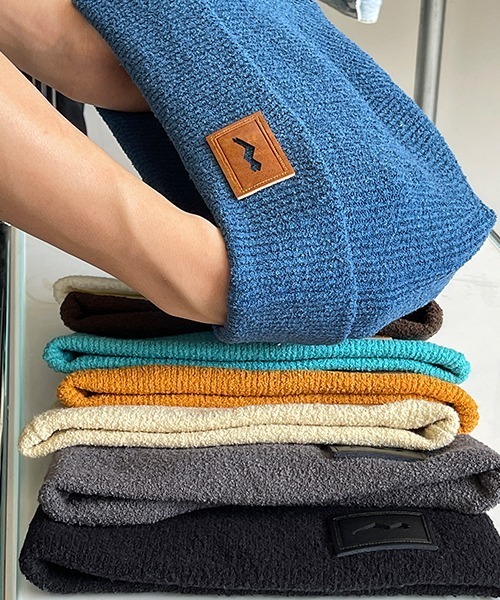 MASONPRINCE(メイソンプリンス)の「【MASONPRINCE】8 color brand logo knit cap MZ2029(ニットキャップ/ビーニー・メンズ・ブラック/ライトブルー/イエロー/ブルー/ホワイト/ブラウン/グレー/アイボリー・FREE)」の10枚目の写真