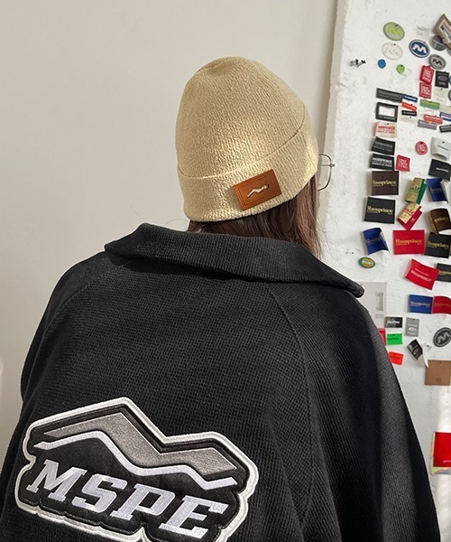 MASONPRINCE(メイソンプリンス)の「【MASONPRINCE】8 color brand logo knit cap MZ2029(ニットキャップ/ビーニー・メンズ・ブラック/ライトブルー/イエロー/ブルー/ホワイト/ブラウン/グレー/アイボリー・FREE)」の14枚目の写真