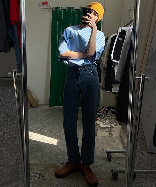 MASONPRINCE(メイソンプリンス)の「【MASONPRINCE】8 color brand logo knit cap MZ2029(ニットキャップ/ビーニー・メンズ・ブラック/ライトブルー/イエロー/ブルー/ホワイト/ブラウン/グレー/アイボリー・FREE)」の15枚目の写真