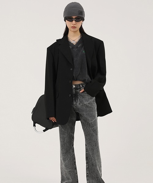 MASONPRINCE(メイソンプリンス)の「【MASONPRINCE】8 color brand logo knit cap MZ2029(ニットキャップ/ビーニー・メンズ・ブラック/ライトブルー/イエロー/ブルー/ホワイト/ブラウン/グレー/アイボリー・FREE)」の21枚目の写真