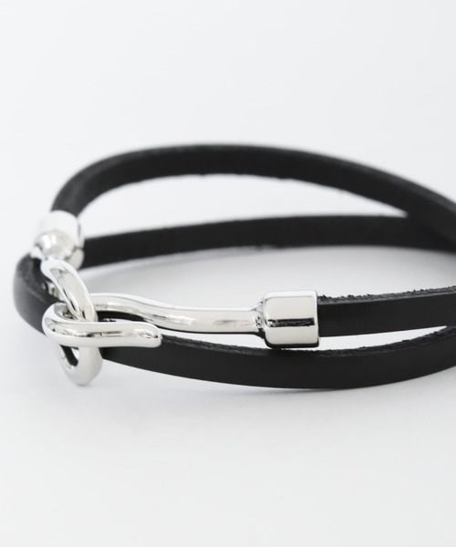 SENSE OF PLACE by URBAN RESEARCH(センスオブプレイスバイアーバンリサーチ)の「レザーブレスレット(2連)B(ブレスレット・メンズ・ブラウン/ベージュ/ブラック・ONE)」の12枚目の写真