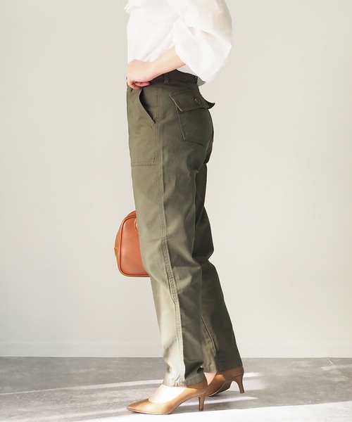 Riberry（リベリー）の「ベイカーパンツ（カーゴパンツ・レディース・ベージュ/カーキ/ネイビー・MEDIUM）」の13枚目の写真