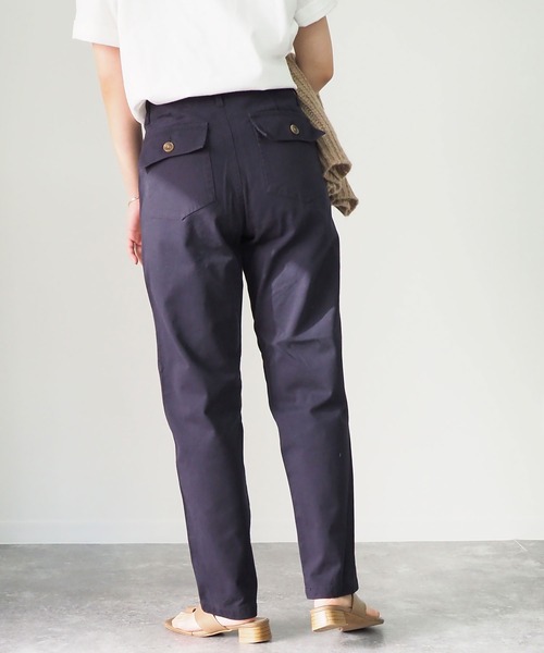 Riberry（リベリー）の「ベイカーパンツ（カーゴパンツ・レディース・ベージュ/カーキ/ネイビー・MEDIUM）」の5枚目の写真