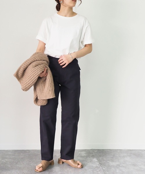 Riberry（リベリー）の「ベイカーパンツ（カーゴパンツ・レディース・ベージュ/カーキ/ネイビー・MEDIUM）」の9枚目の写真