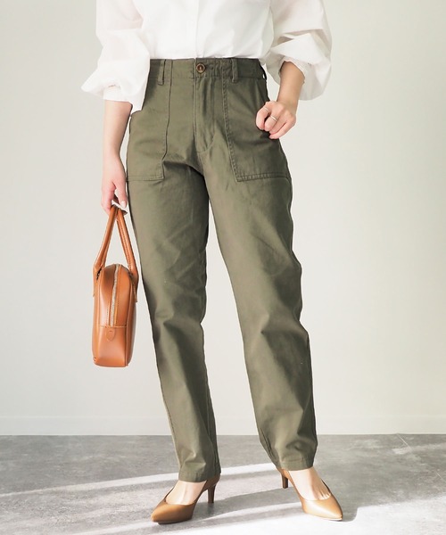 Riberry（リベリー）の「ベイカーパンツ（カーゴパンツ・レディース・ベージュ/カーキ/ネイビー・MEDIUM）」の8枚目の写真