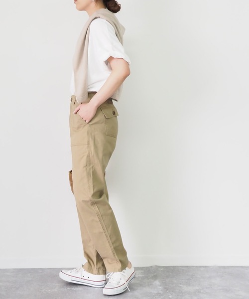 Riberry（リベリー）の「ベイカーパンツ（カーゴパンツ・レディース・ベージュ/カーキ/ネイビー・MEDIUM）」の22枚目の写真