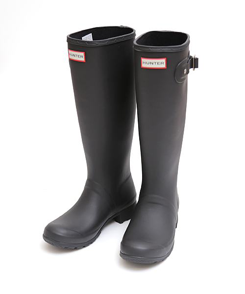 HUNTER（ハンター）の「ORIGINAL TOUR (HUNTER)（レインシューズ・レディース・ブラック/グリーン/ネイビー・4/5）」の2枚目の写真