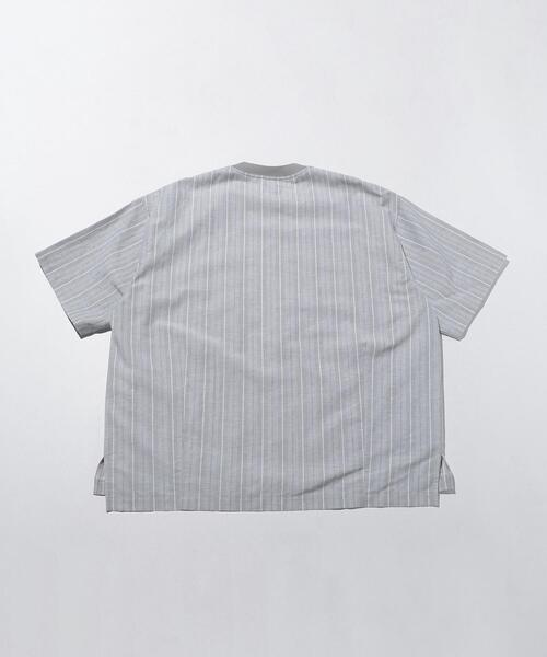 ATELIER BETON（アトリエベトン）の「＜ATELIER BETON（アトリエべトン）＞ SHT TEE/シャツ（シャツ/ブラウス・メンズ・グレー・4/3）」の4枚目の写真