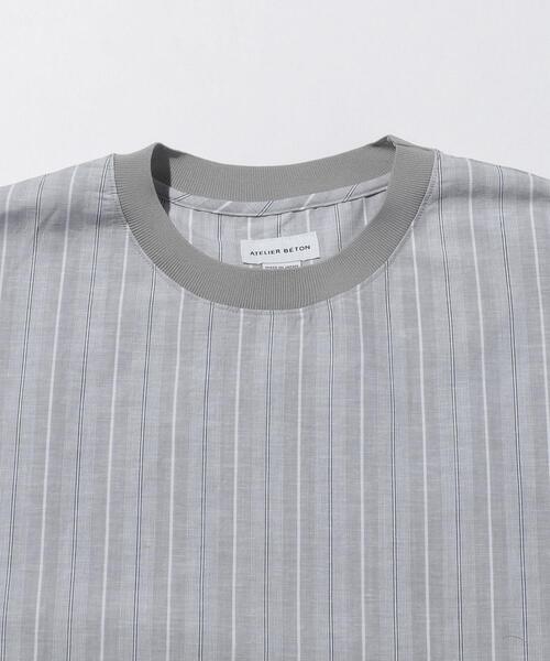 ATELIER BETON（アトリエベトン）の「＜ATELIER BETON（アトリエべトン）＞ SHT TEE/シャツ（シャツ/ブラウス・メンズ・グレー・4/3）」の6枚目の写真
