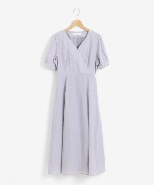 MAJESTIC LEGON(マジェスティックレゴン)の「シークレットフラワーワンピース(ワンピース・レディース・グレー系その他/グリーン系その他/パープル系その他2・SMALL/MEDIUM)」の20枚目の写真