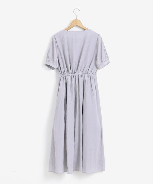 MAJESTIC LEGON(マジェスティックレゴン)の「シークレットフラワーワンピース(ワンピース・レディース・グレー系その他/グリーン系その他/パープル系その他2・SMALL/MEDIUM)」の21枚目の写真