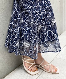 natural couture | NEW細ヒモヌーディ―サンダル(サンダル)