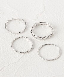 デザインリング3点セット リング Its Demo イッツデモ のファッション通販 Zozotown